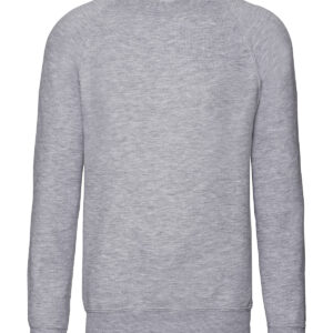 Kids raglan sleeve sweatshirt - Light Oxford, 1/2 Yrs