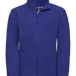 Kids full-zip outdoor fleece - Bright Royal, 3/4 Yrs