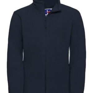 Kids full-zip outdoor fleece - French Navy, 3/4 Yrs