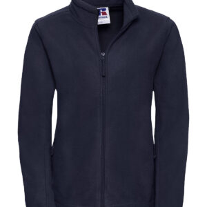 Women's full-zip outdoor fleece - French Navy, XS