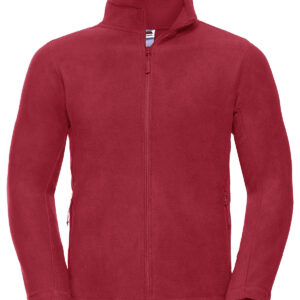 Full-zip outdoor fleece - Classic Red, XS