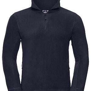 ¼-zip outdoor fleece - French Navy, XS