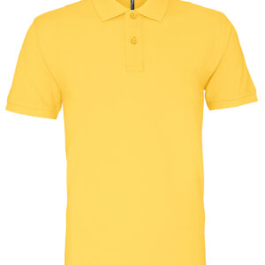 Men's Classic fit polo - Mustard, S