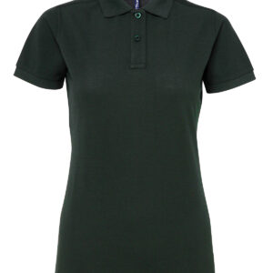 Women’s polycotton blend polo - Bottle, XS