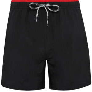 Swim shorts - Black/Red, S