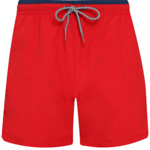 Swim shorts - Red/Navy, S