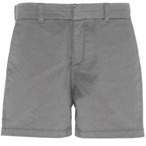 Women's chino shorts - Slate, XXS