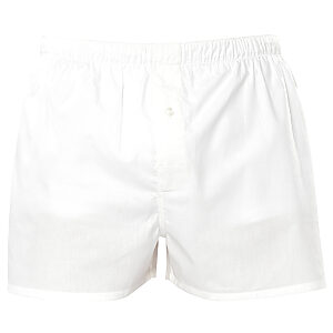 Men's classic boxers - White, S