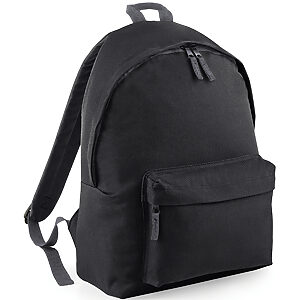 Maxi fashion backpack - Black, One size