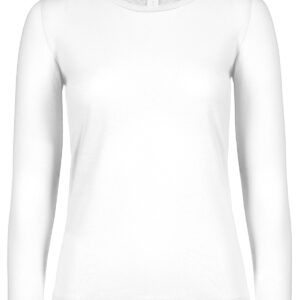 B&C #E150 long sleeve /women - White, XS