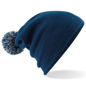 Junior snowstar® beanie - French Navy/Light Grey, One size