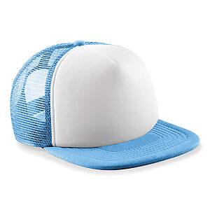 Junior vintage snapback trucker - Sky Blue/White, One size