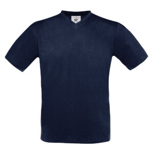 B&C Exact v-neck - Navy, S