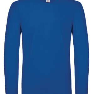 B&C #E150 long sleeve - Royal* Blue, S