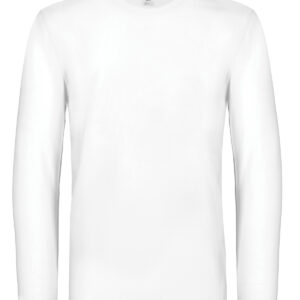 B&C #E190 long sleeve - White, S