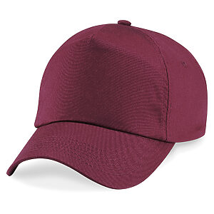Original 5-panel cap - Burgundy, One size