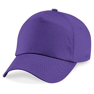 Original 5-panel cap - Purple, One size