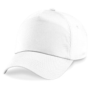 Original 5-panel cap - White, One size
