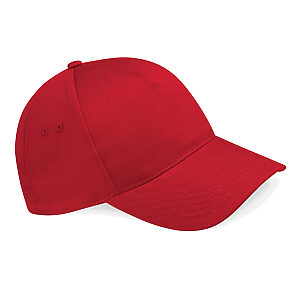 Ultimate 5-panel cap - Classic Red, One size