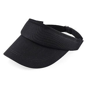 Sports visor - Black, One size