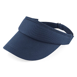 Sports visor - French Navy, One size