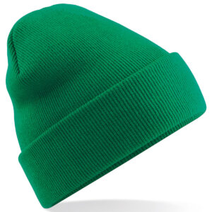 Original cuffed beanie - Kelly Green, One size