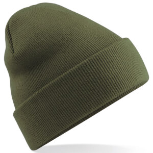 Original cuffed beanie - Moss Green, One size