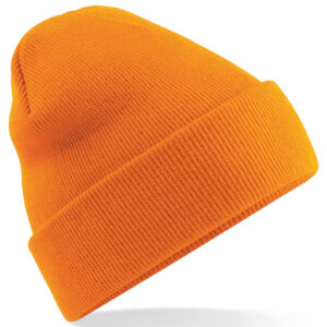Original cuffed beanie - Orange, One size