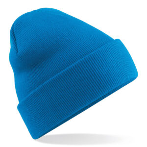 Original cuffed beanie - Sapphire Blue, One size