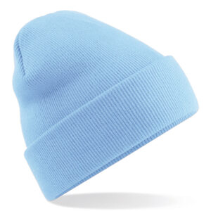 Original cuffed beanie - Sky Blue, One size