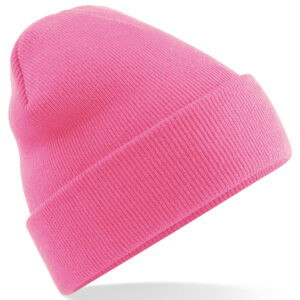 Original cuffed beanie - True Pink, One size