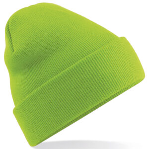 Original cuffed beanie - Lime* Green, One size