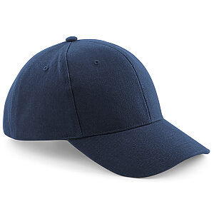 Pro-style heavy brushed cotton cap - French Navy, One size