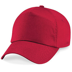 Junior original 5-panel cap - Classic Red, One size