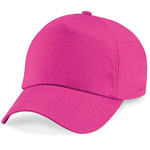 Junior original 5-panel cap - Fuchsia, One size