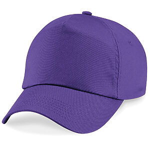 Junior original 5-panel cap - Purple, One size