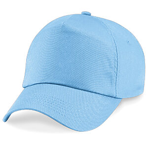 Junior original 5-panel cap - Sky, One size