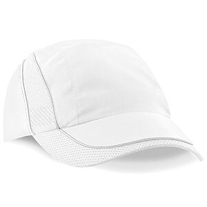 Coolmax® flow mesh cap - White, One size