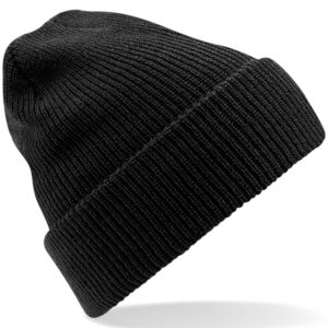 Heritage beanie - Black, One size