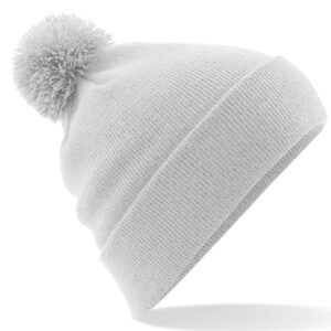Original pom pom beanie - Light Grey, One size