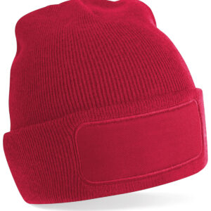 Original patch beanie - Classic Red, One size