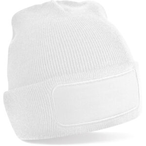 Original patch beanie - White, One size