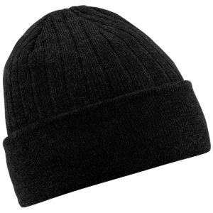 Thinsulate™ beanie - Black, One size