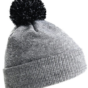 Snowstar® beanie - Heather Grey/Black, One size