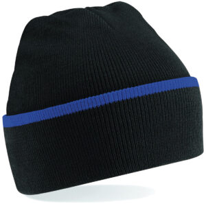 Teamwear beanie - Black/Bright Royal, One size