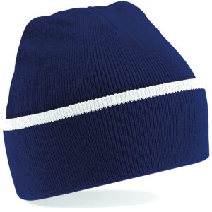 Teamwear beanie - French Navy/White, One size