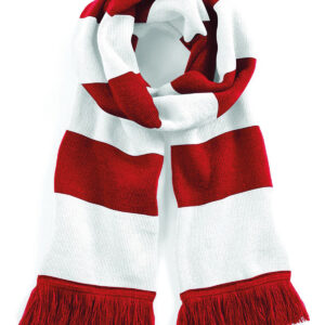 Stadium scarf - Classic Red/White, One size