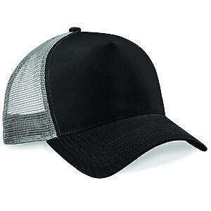 Snapback trucker - Black/Light Grey, One size