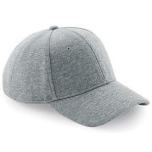 Jersey athleisure baseball cap - Heather Grey, One size
