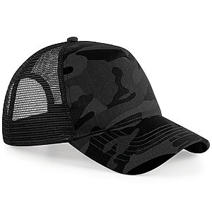 Camo snapback trucker - Midnight Camo, One size